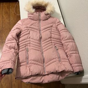 Pink winter jacket